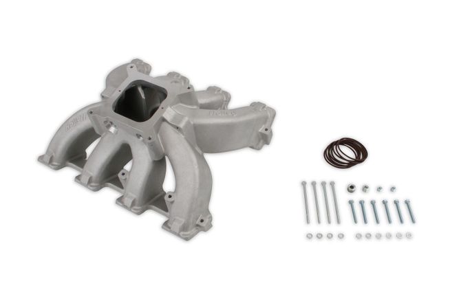 HLY-300-291, Holley LS Split Design Carbureted Intake Manifolds 300-291 في الإمارات العربية المتحدة, دبي. Condition - new. Price 3,230 AED. Photo, seller contacts | AUTO.AE