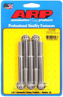 613-3250, ARP 613-3250 SAE Bolt Kit 3/8-16 x 3.250 12pt SS bolts في الإمارات العربية المتحدة, دبي. Condition - new. Price 260 AED. Photo, seller contacts | AUTO.AE