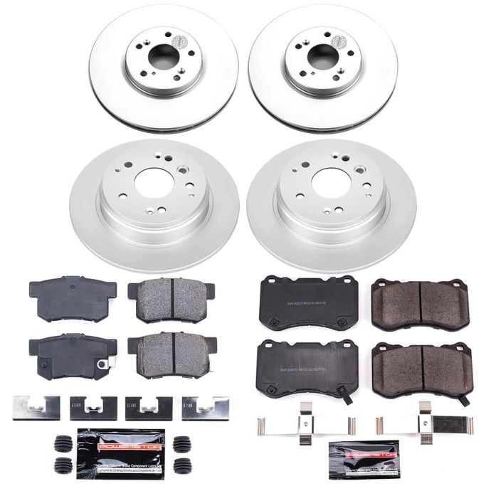 PWR-CPK2718-23, PowerStop Z23 Daily Driver Evolution Coated Brake Upgrade Kits for 2004-2008 TL - CPK2718-23 в ОАЭ, Дубай. Состояние - новое. Цена ⁦1 540 AED⁩. Фото, контакты продавца | AUTO.AE