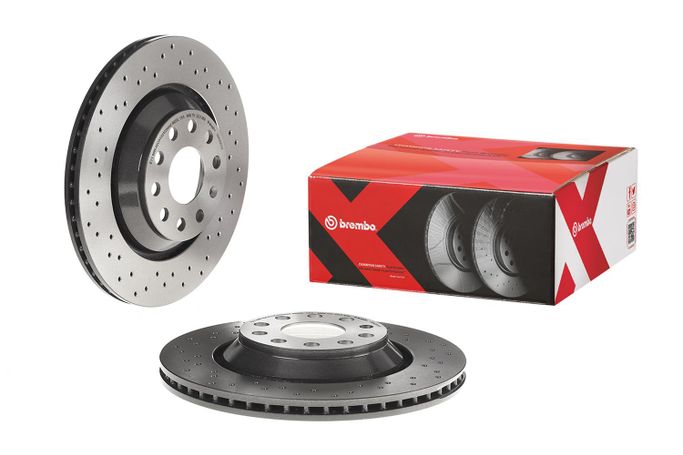 BBO-09-A200-1X, Brembo Xtra Drilled Performance Rotors 09.A200.1X in UAE, Dubai. Condition - new. Price 580 AED. Photo, seller contacts | AUTO.AE