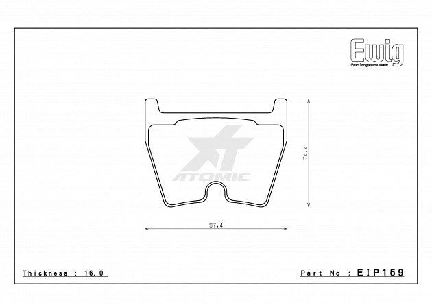 EIP159MX72, ENDLESS EIP159MX72 Front brake pads AUDI RS4/RS6/R8/RS-Q3/LAMBORGHINI в ОАЭ, Дубай. Состояние - новое. Цена 1 900 AED. Фото, контакты продавца | AUTO.AE