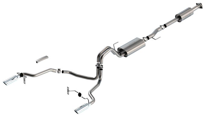 BOR-140865, Borla Touring Exhaust Systems for 2021-2025 F-150 - 140865 in UAE, Dubai. Condition - new. Price ⁦8,600 AED⁩. Photo, seller contacts | AUTO.AE