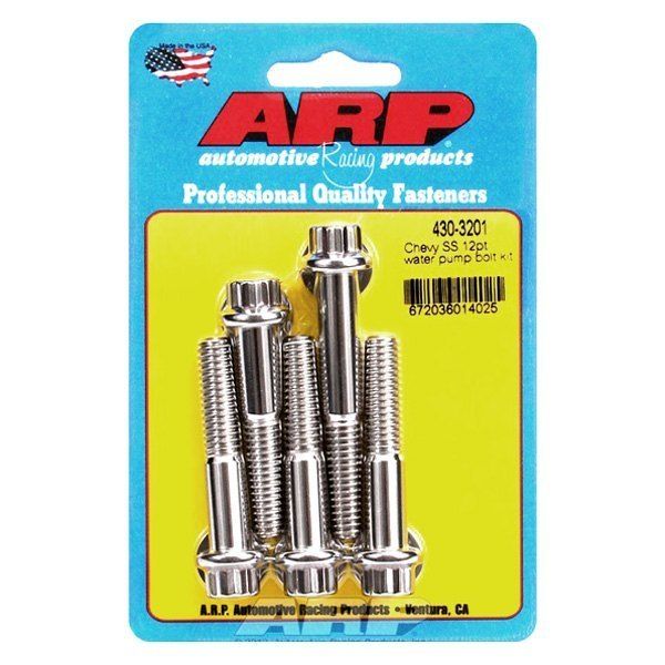 430-3201, ARP 430-3201 Water Pump Bolt Kit for Chevy SS 12pt в ОАЭ, Дубай. Состояние - новое. Цена 250 AED. Фото, контакты продавца | AUTO.AE