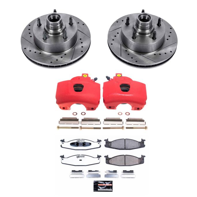 PWR-KC1831-36, PowerStop Z36 Truck and Tow Brake Upgrade Kits with Calipers for 1994-2001 E-150 ECONOLINE, 1994-1996 F-150 - KC1831-36 في الإمارات العربية المتحدة, دبي. Condition - new. Price ⁦2,760 AED⁩. Photo, seller contacts | AUTO.AE