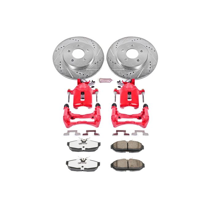 PWR-KC1384-26, PowerStop Z26 Street Warrior Brake Upgrade Kits with Calipers for 2005-2011 MUSTANG - KC1384-26 в ОАЭ, Дубай. Состояние - новое. Цена ⁦2 280 AED⁩. Фото, контакты продавца | AUTO.AE
