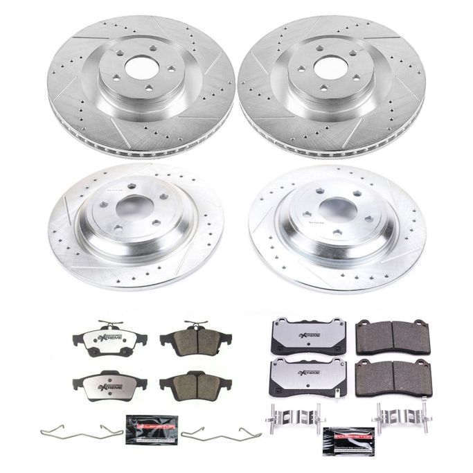 PWR-K7319-26, PowerStop Z26 Street Warrior Brake Upgrade Kits for 2016-2018 FOCUS - K7319-26 في الإمارات العربية المتحدة, دبي. Condition - new. Price ⁦2,310 AED⁩. Photo, seller contacts | AUTO.AE