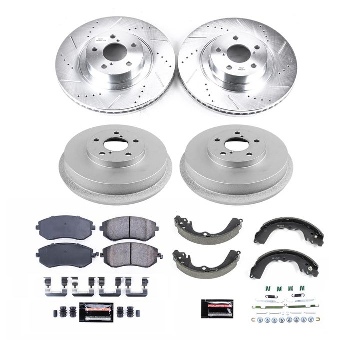 PWR-K15467DK, PowerStop Z23 Evolution Sport Disc and Drum Brake Upgrade Kits for 2003-2008 FORESTER - K15467DK في الإمارات العربية المتحدة, دبي. Condition - new. Price 1,410 AED. Photo, seller contacts | AUTO.AE