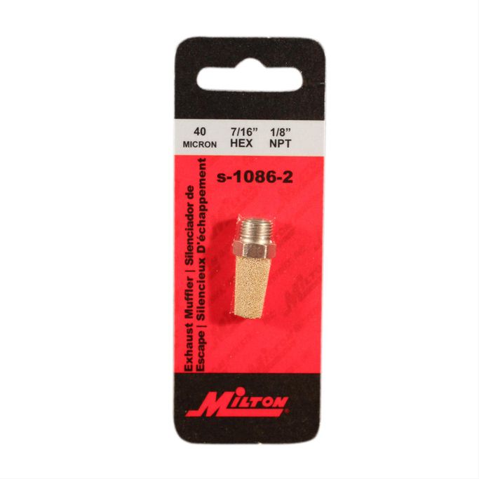 MLI-S-1086-2, Milton Air Compressor Exhaust Mufflers S-1086-2 في الإمارات العربية المتحدة, دبي. Condition - new. Price 40 AED. Photo, seller contacts | AUTO.AE