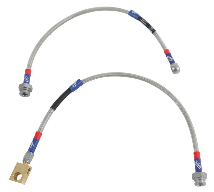 EBC-BLA7224-3L, EBC Stainless Steel Braided Brake Lines for 1982-1986 CJ7, 1982-1985 SCRAMBLER - BLA7224-3L в ОАЭ, Дубай. Состояние - новое. Цена ⁦800 AED⁩. Фото, контакты продавца | AUTO.AE