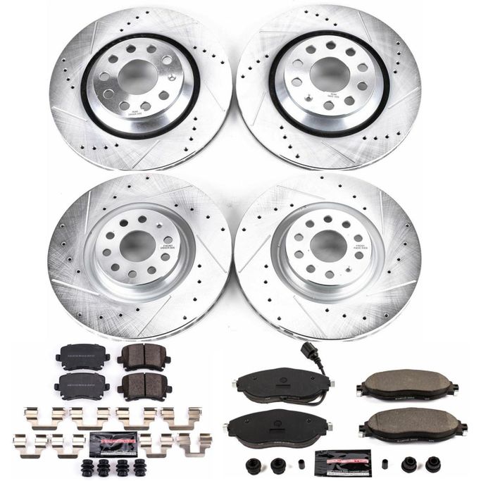 PWR-K7254, PowerStop Z23 Evolution Sport Brake Upgrade Kits for 2013-2016 CC, 2015-2021 GTI - K7254 في الإمارات العربية المتحدة, دبي. Condition - new. Price ⁦2,420 AED⁩. Photo, seller contacts | AUTO.AE