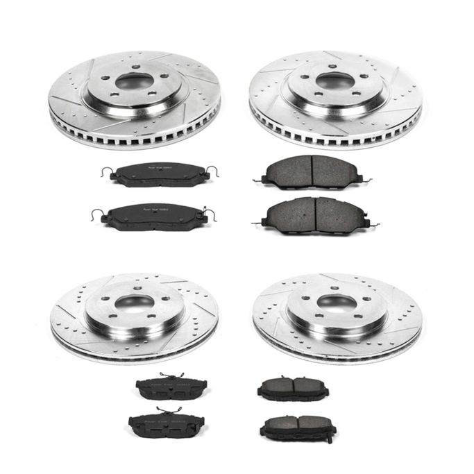 PWR-K5450, PowerStop Z23 Evolution Sport Brake Upgrade Kits for 2011-2014 MUSTANG - K5450 في الإمارات العربية المتحدة, دبي. Condition - new. Price 1,780 AED. Photo, seller contacts | AUTO.AE