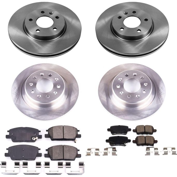 PWR-KOE7564, PowerStop Z17 Evolution Plus Stock Replacement Brake Kits for 2018-2021 EQUINOX, 2019 LACROSSE, 2021 TERRAIN - KOE7564 в ОАЭ, Дубай. Состояние - новое. Цена ⁦1 270 AED⁩. Фото, контакты продавца | AUTO.AE
