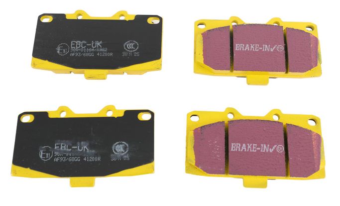 EBC-DP41200R, EBC Yellowstuff Brake Pads for 1989-1996 300ZX, 2002-2008 IMPREZA - DP41200R в ОАЭ, Дубай. Состояние - новое. Цена ⁦690 AED⁩. Фото, контакты продавца | AUTO.AE