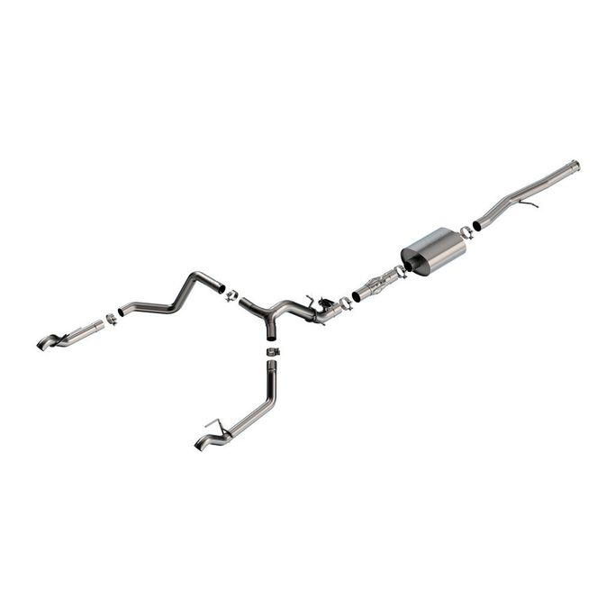 140996, BORLA 140996 Cat-Back Exhaust System 2.75" ATAK (Tips Not Included) for CHEVROLET Silverado 1500 2024 / GMC Sierra 1500 2024 в ОАЭ, Дубай. Состояние - новое. Цена ⁦7 600 AED⁩. Фото, контакты продавца | AUTO.AE