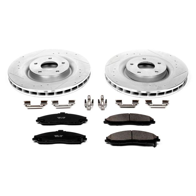 PWR-K5158, PowerStop Z23 Evolution Sport Brake Upgrade Kits for 2005-2013 CORVETTE, 2006-2009 XLR - K5158 في الإمارات العربية المتحدة, دبي. Condition - new. Price ⁦1,140 AED⁩. Photo, seller contacts | AUTO.AE
