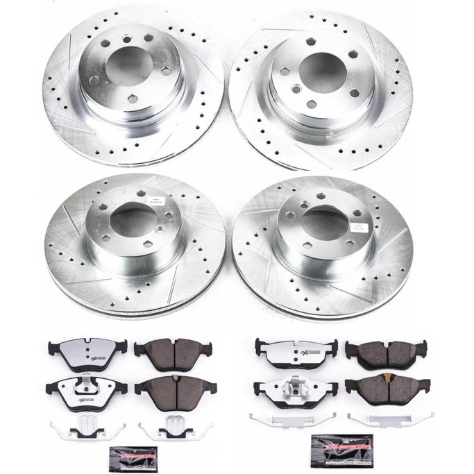 PWR-K6072-26, PowerStop Z26 Street Warrior Brake Upgrade Kits for 2011-2013 328I - K6072-26 в ОАЭ, Дубай. Состояние - новое. Цена ⁦2 380 AED⁩. Фото, контакты продавца | AUTO.AE