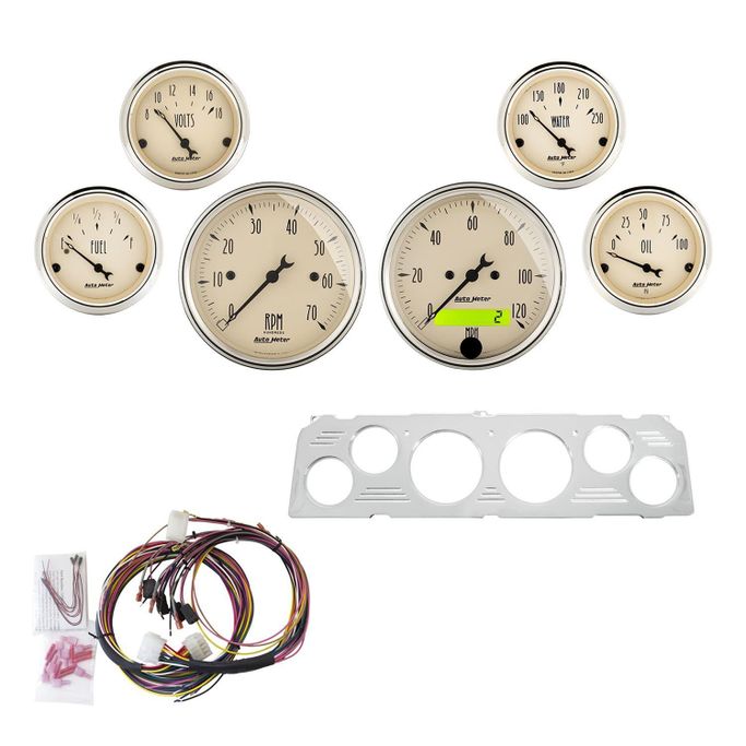 ATM-7043-AB, AutoMeter Antique Beige Instrument Clusters 7043-AB في الإمارات العربية المتحدة, دبي. Condition - new. Price ⁦3,480 AED⁩. Photo, seller contacts | AUTO.AE