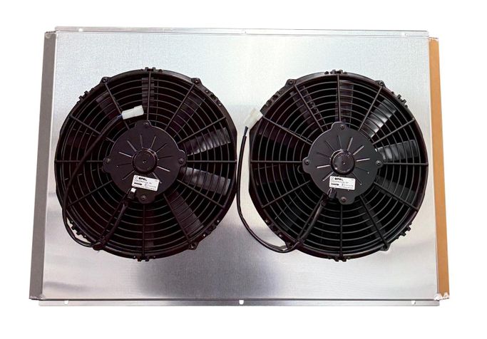 FLD-SHR-023, 12 Inch 861 CFM Fluidyne High Performance Aluminum Radiator Shrouds with Fan SHR.023 в ОАЭ, Дубай. Состояние - новое. Цена ⁦1 860 AED⁩. Фото, контакты продавца | AUTO.AE