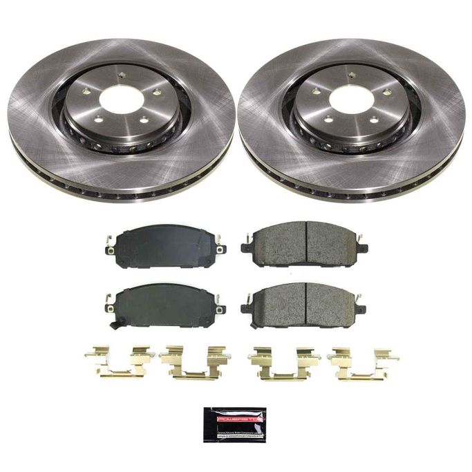 PWR-KOE9206, PowerStop Z17 Evolution Plus Stock Replacement Brake Kits for 2022-2024 PATHFINDER, QX60 - KOE9206 in UAE, Dubai. Condition - new. Price 880 AED. Photo, seller contacts | AUTO.AE