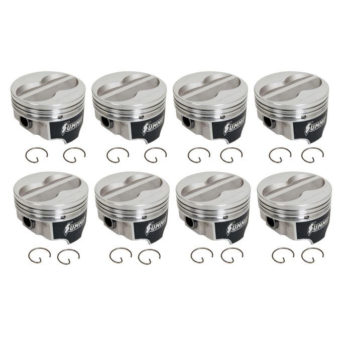 SUM-17365FC-40, Summit Racing™ Coated Forged SBC 350 Pistons SUM-17365FC-40 в ОАЭ, Дубай. Состояние - новое. Цена ⁦2 310 AED⁩. Фото, контакты продавца | AUTO.AE