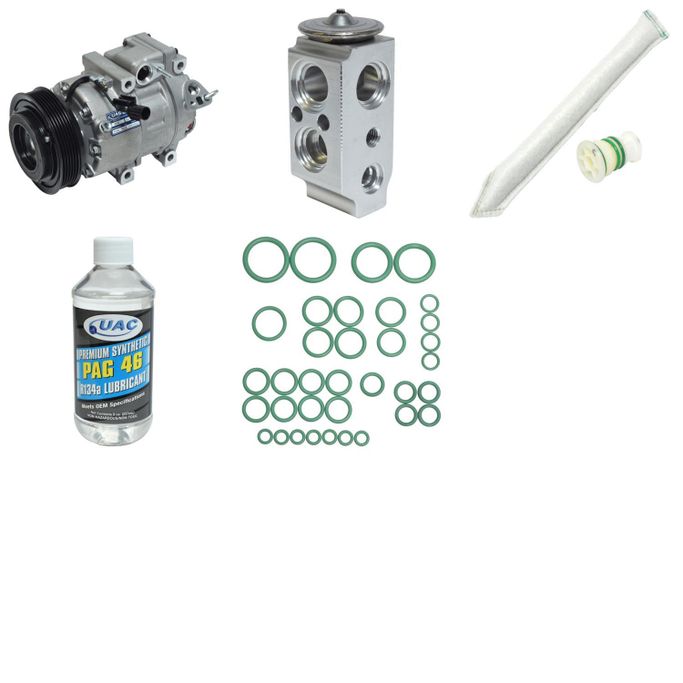 UAC-KT4967, Universal Air Conditioner Compressor Kits for 2007-2012 SANTA FE - KT 4967 in UAE, Dubai. Condition - new. Price 1,610 AED. Photo, seller contacts | AUTO.AE