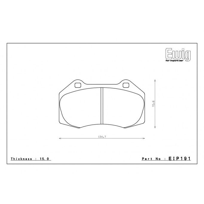 EIP191ME20, ENDLESS EIP191ME20 Front brake pads RENAULT CLIO RS, OPEL CORSA OPC NE, ABARTH 500 في الإمارات العربية المتحدة, دبي. Condition - new. Price 1,130 AED. Photo, seller contacts | AUTO.AE