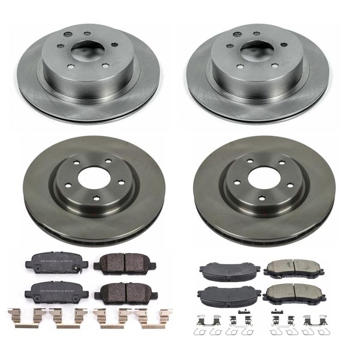 PWR-KOE7035, PowerStop Z17 Evolution Plus Stock Replacement Brake Kits for 2014-2020 ROGUE, 2017-2022 ROGUE SPORT - KOE7035 в ОАЭ, Дубай. Состояние - новое. Цена 1 180 AED. Фото, контакты продавца | AUTO.AE