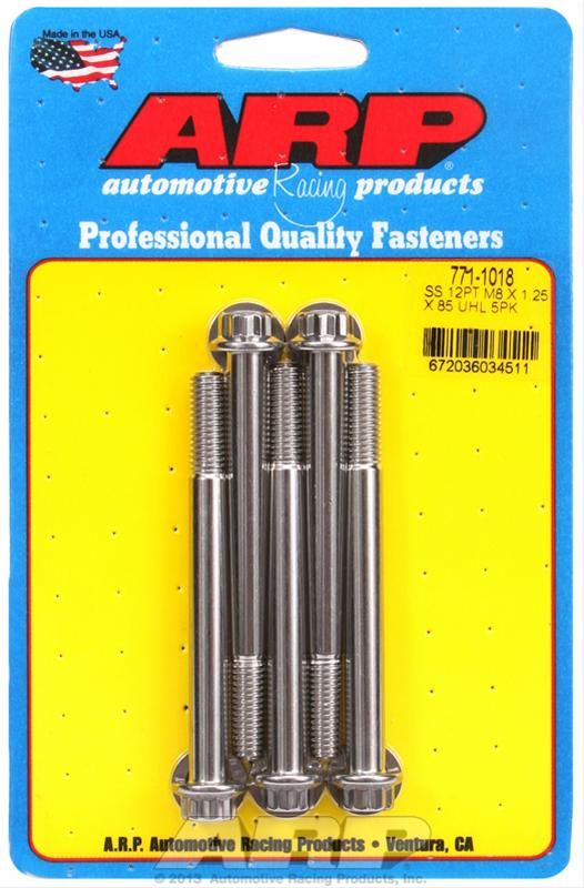 ARP-771-1018, ARP Stainless Steel Bolts 771-1018 в ОАЭ, Дубай. Состояние - новое. Цена ⁦150 AED⁩. Фото, контакты продавца | AUTO.AE