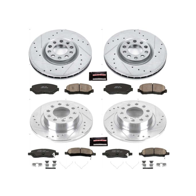 PWR-K6373, PowerStop Z23 Evolution Sport Brake Upgrade Kits for 2013-2016 DART - K6373 в ОАЭ, Дубай. Состояние - новое. Цена 1 660 AED. Фото, контакты продавца | AUTO.AE
