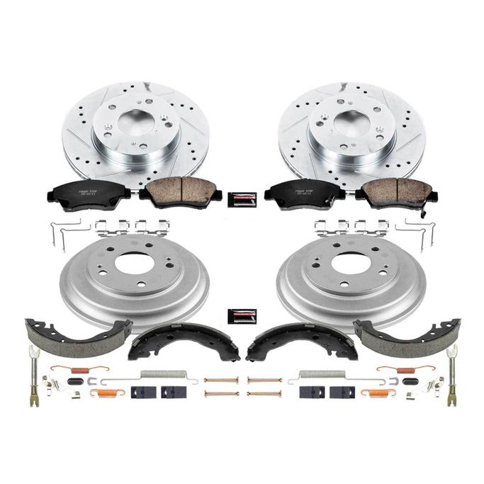 PWR-K15244DK, PowerStop Z23 Evolution Sport Disc and Drum Brake Upgrade Kits for 2013-2015 CIVIC - K15244DK في الإمارات العربية المتحدة, دبي. Condition - new. Price 1,440 AED. Photo, seller contacts | AUTO.AE