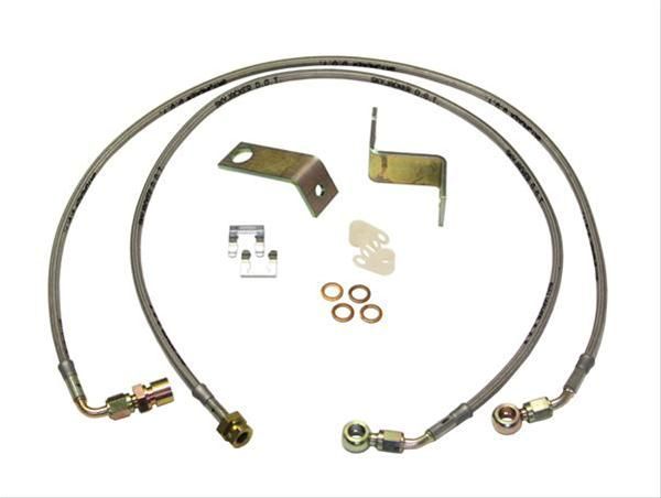 SJA-FBL56, Skyjacker Stainless Steel Braided Brake Hoses for 2005-2007 F-250 SUPER DUTY, F-350 SUPER DUTY - FBL56 в ОАЭ, Дубай. Состояние - новое. Цена ⁦900 AED⁩. Фото, контакты продавца | AUTO.AE