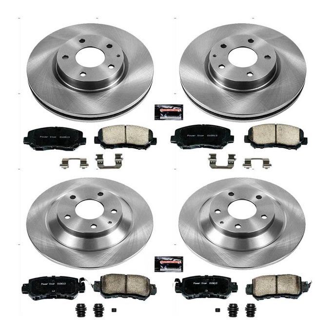 PWR-KOE6965, PowerStop Z17 Evolution Plus Stock Replacement Brake Kits for 2013-2015 CX-5 - KOE6965 in UAE, Dubai. Condition - new. Price 1,200 AED. Photo, seller contacts | AUTO.AE