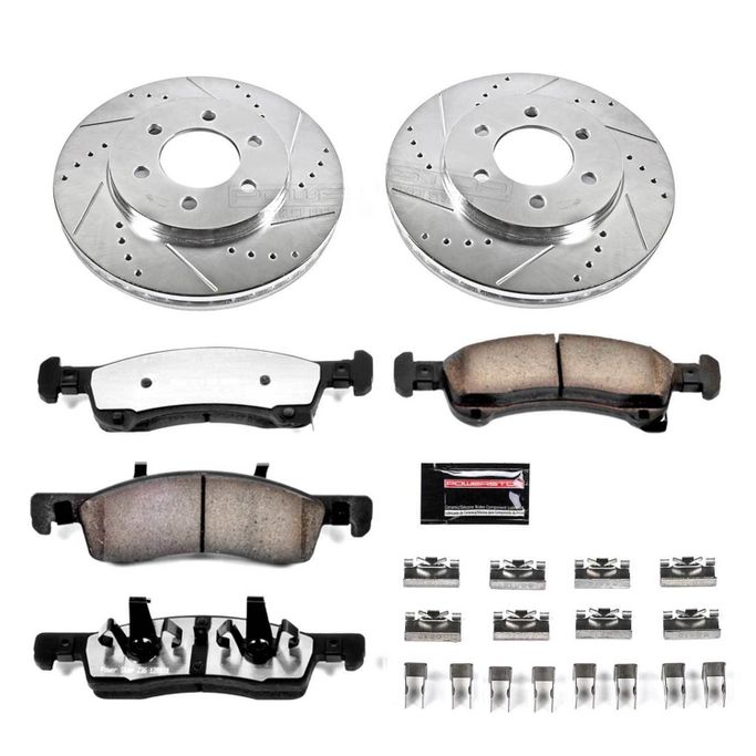 PWR-K1933-36, PowerStop Z36 Truck and Tow Brake Upgrade Kits for 2002-2006 EXPEDITION, 2003-2006 NAVIGATOR - K1933-36 в ОАЭ, Дубай. Состояние - новое. Цена ⁦1 620 AED⁩. Фото, контакты продавца | AUTO.AE