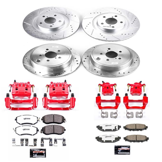 PWR-KC6083-26, PowerStop Z26 Street Warrior Brake Upgrade Kits with Calipers for 2011-2013 FORESTER, 2011-2014 IMPREZA - KC6083-26 في الإمارات العربية المتحدة, دبي. Condition - new. Price ⁦4,190 AED⁩. Photo, seller contacts | AUTO.AE