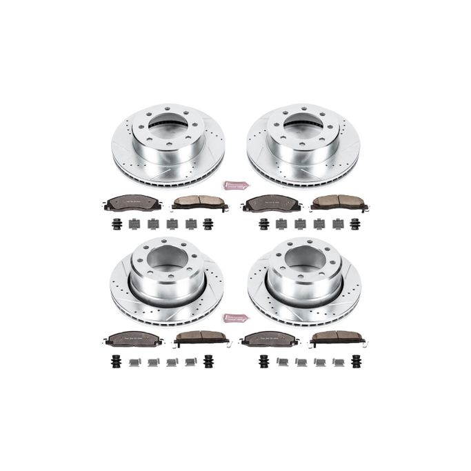 PWR-K5458-36, PowerStop Z36 Truck and Tow Brake Upgrade Kits K5458-36 в ОАЭ, Дубай. Состояние - новое. Цена ⁦4 850 AED⁩. Фото, контакты продавца | AUTO.AE