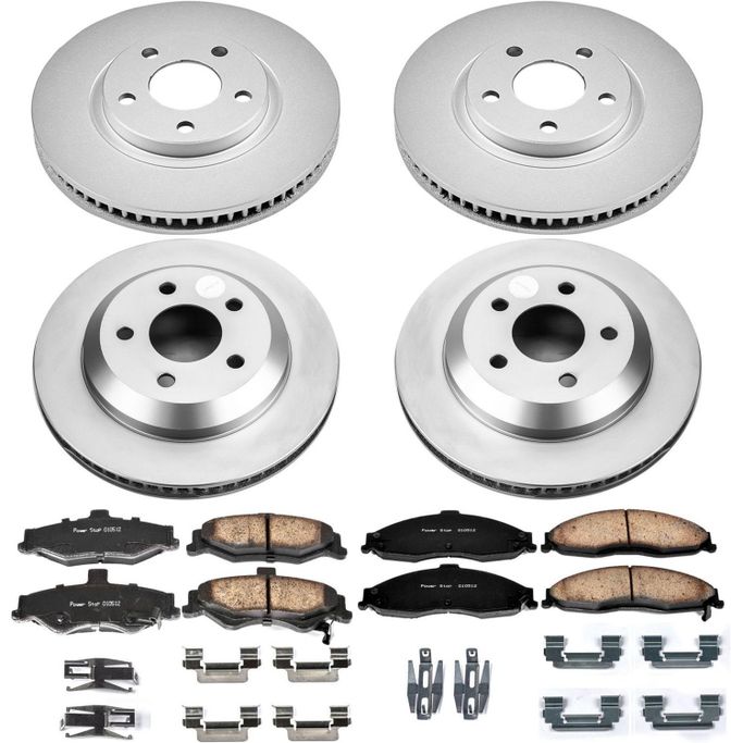 PWR-CRK1548, PowerStop Z17 Evolution Plus GEOMET Coated Brake Kits for 1998-2002 CAMARO, FIREBIRD - CRK1548 في الإمارات العربية المتحدة, دبي. Condition - new. Price 1,610 AED. Photo, seller contacts | AUTO.AE