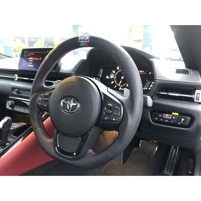 51999-AT003, HKS 51999-AT003 Steering Wheel for TOYOTA GR Supra (A90) in UAE, Dubai. Condition - new. Price ⁦3,140 AED⁩. Photo, seller contacts | AUTO.AE