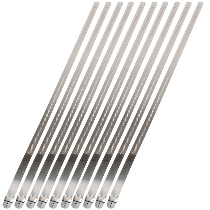 10213, DEI 010213 Ties Positive Lock Stainless Steel 12mm x 20in (10 pc) في الإمارات العربية المتحدة, دبي. Condition - new. Price ⁦180 AED⁩. Photo, seller contacts | AUTO.AE