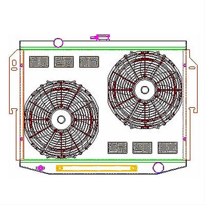 GRI-CU-70069, Griffin Exact Fit Radiator Combos CU-70069 in UAE, Dubai. Condition - new. Price 6,550 AED. Photo, seller contacts | AUTO.AE