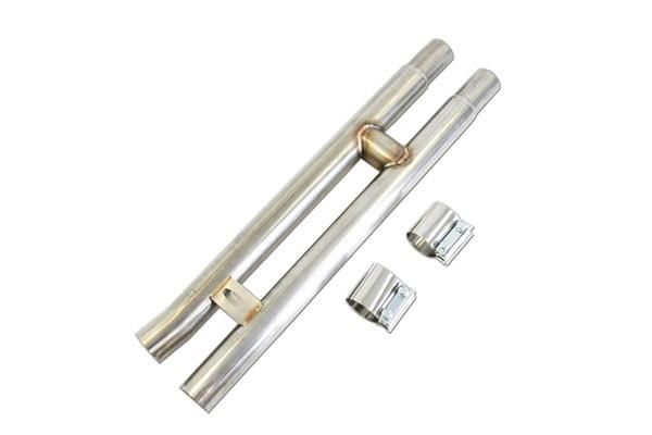 SDA-555-3619, Steeda Mustang 5.0L Coyote 304 Stainless Resonator Delete Crossover Pipes for 2018-2022 MUSTANG - 555-3619 في الإمارات العربية المتحدة, دبي. Condition - new. Price ⁦1,440 AED⁩. Photo, seller contacts | AUTO.AE