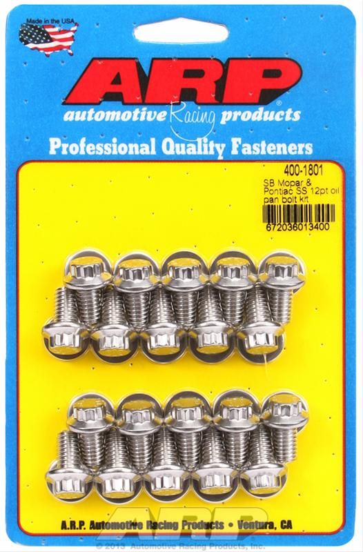 ARP-400-1801, ARP Oil Pan Bolt Kits 400-1801 في الإمارات العربية المتحدة, دبي. Condition - new. Price 220 AED. Photo, seller contacts | AUTO.AE