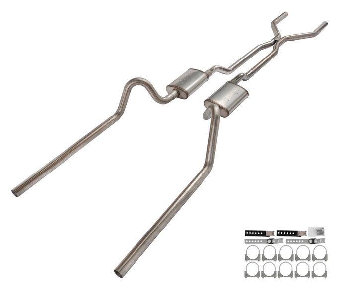 PYE-SFF41R, Pypes Race Pro Dual Exhaust Systems for 1966-1970 FAIRLANE - SFF41R in UAE, Dubai. Condition - new. Price ⁦3,630 AED⁩. Photo, seller contacts | AUTO.AE