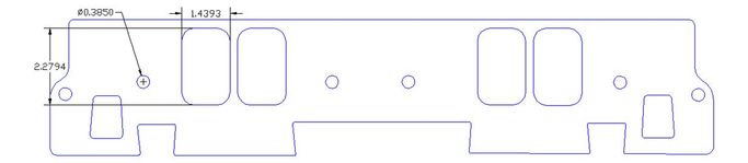 FOG-8325-2, Flatout Gaskets Intake Gaskets 8325.2 в ОАЭ, Дубай. Состояние - новое. Цена 280 AED. Фото, контакты продавца | AUTO.AE