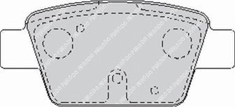 FCP1469H, FERODO FCP1469H Rear Brake Pads DS2500 for ALFA ROMEO MiTo (955) / FIAT Stilo (192) في الإمارات العربية المتحدة, دبي. Condition - new. Price ⁦1,160 AED⁩. Photo, seller contacts | AUTO.AE