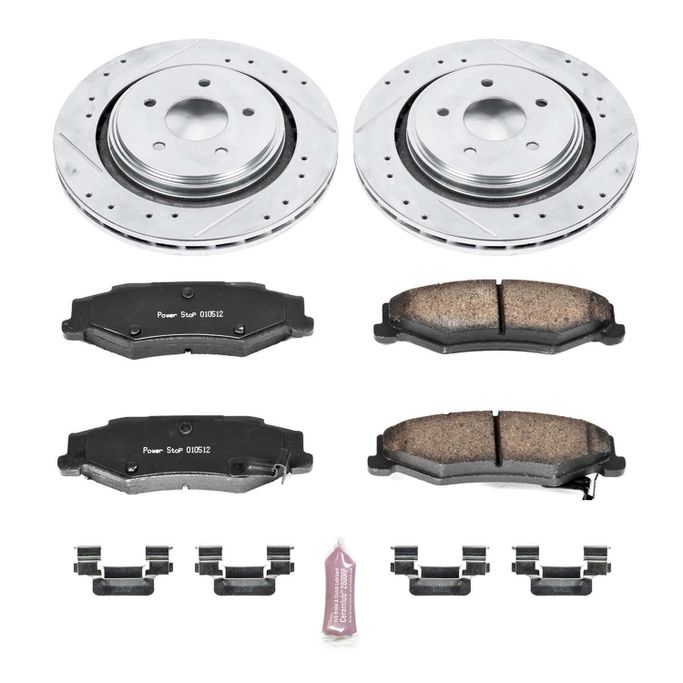PWR-K5159, PowerStop Z23 Evolution Sport Brake Upgrade Kits for 2005-2011 CORVETTE, 2006-2009 XLR - K5159 in UAE, Dubai. Condition - new. Price ⁦1,000 AED⁩. Photo, seller contacts | AUTO.AE