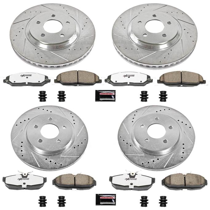 PWR-K1381-26, PowerStop Z26 Street Warrior Brake Upgrade Kits for 2005-2010 MUSTANG - K1381-26 в ОАЭ, Дубай. Состояние - новое. Цена ⁦2 520 AED⁩. Фото, контакты продавца | AUTO.AE