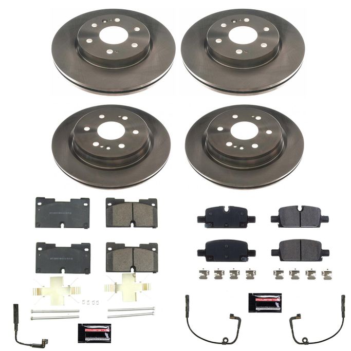 PWR-KOE8171, PowerStop Z17 Evolution Plus Stock Replacement Brake Kits KOE8171 в ОАЭ, Дубай. Состояние - новое. Цена 2 090 AED. Фото, контакты продавца | AUTO.AE