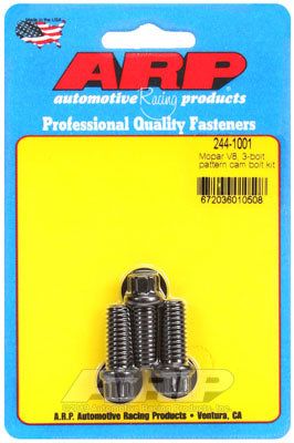244-1001, ARP 244-1001 Cam Bolt Kit for Chrysler 383-440 Wedge & 426 Hemi 3-bolt pattern. 8740. 12pt в ОАЭ, Дубай. Состояние - новое. Цена ⁦160 AED⁩. Фото, контакты продавца | AUTO.AE