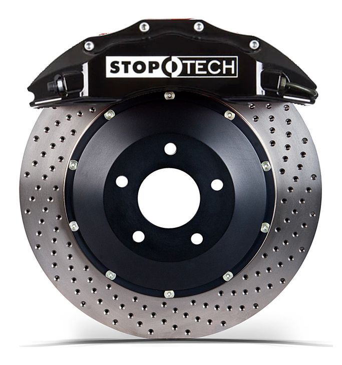 83.160.6D00.52, STOPTECH 83.160.6D00.52 BBK 2PC ROTOR, FRONT DRILLED 380X35/ST60 BLACK BMW M3 '09 в ОАЭ, Дубай. Состояние - новое. Цена 18 250 AED. Фото, контакты продавца | AUTO.AE