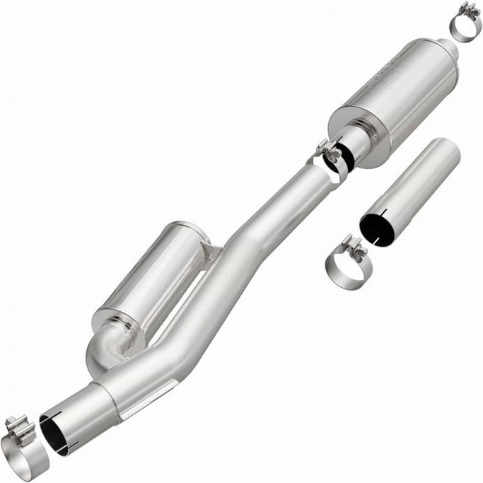 19533, MAGNAFLOW 19533 Exhaust Muffler Replacement Kit (with Muffler) for CHEVROLET Silverado 1500 2019-2024 в ОАЭ, Дубай. Состояние - новое. Цена ⁦5 210 AED⁩. Фото, контакты продавца | AUTO.AE